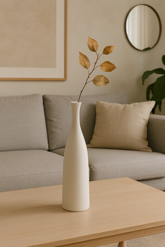 Luna Vase - White
