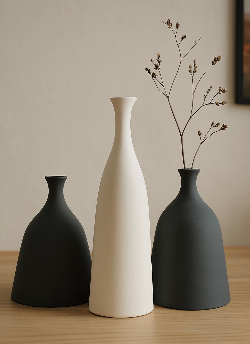 Luna Vase - White