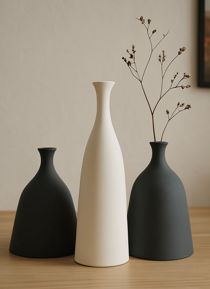 Luna Vase - White